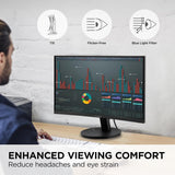 ViewSonic 24 Inch Full HD 1080p Frameless Curved Monitor - Certified Refurbished