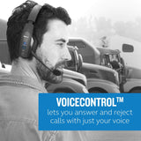 BlueParrott Noise Cancelling Trucker Bluetooth Headset, Updated Design, Industry Leading Sound & Comfort, 24H Talk Time, Black - Refurbished