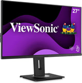 ViewSonic 27" IPS 1080p Monitor Designed for Surface with Advanced Ergonomics, 100 Hz, Black - Certified Refurbished