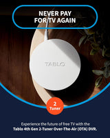 Tablo 4th Gen 2-Tuner Over-The-Air (OTA) DVR - Certified Refurbished