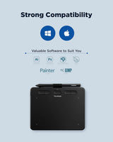 ViewSonic 7" Graphics Tablet, 8192 Pressure Pen, ±60° Tilt, Portable for Students/Creators, Mac/Windows Compatible