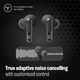 JBL Live Beam 3 True Wireless Bluetooth Earbuds, Black - Certified Refurbished
