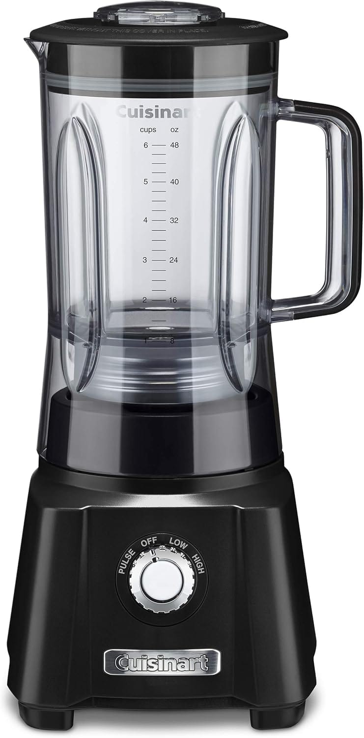 Cuisinart Velocity 600 Watt, Black Blender - Certified Refurbished