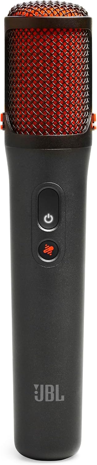 JBL PartyBox On-the-Go 2 Portable Bluetooth Speaker with Microphone, Black - Certified Refurbished