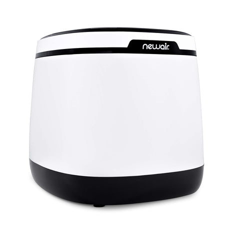 Newair Countertop Ice Maker with One Button Operation, 50 lbs of Ice a Day, White - Certified Refurbished