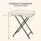 Cuisinart Fold 'n Go Prep Table & Grill Stand