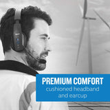 BlueParrott Noise Cancelling Trucker Bluetooth Headset, Updated Design, Industry Leading Sound & Comfort, 24H Talk Time, Black - Refurbished