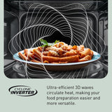 Panasonic 2.2 Cu. Ft. Countertop Microwave Oven, Inverter Technology, Genius Sensor, 1250W, Silver - Certified Refurbished