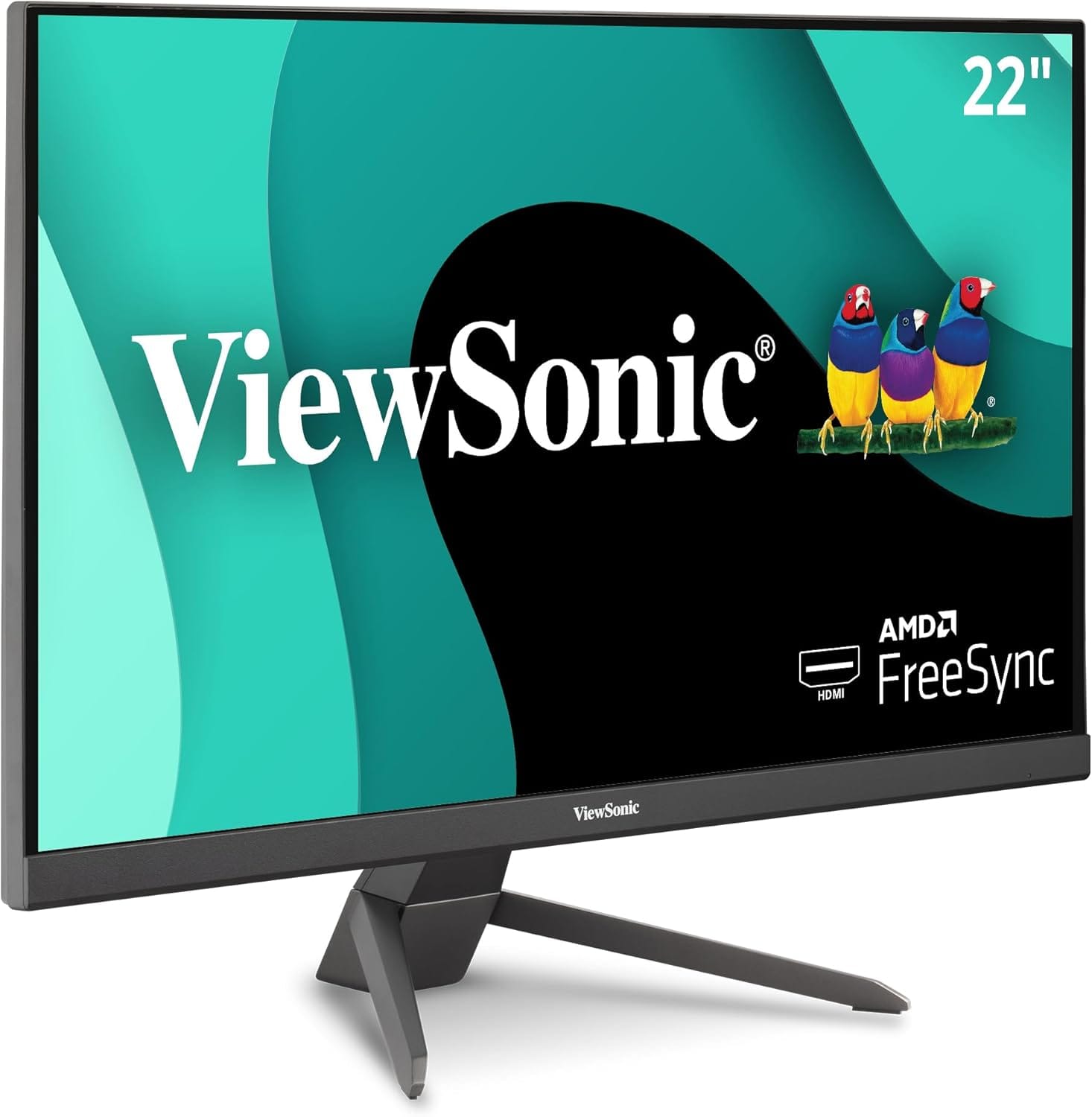ViewSonic 22 Inch 1080p Gaming Monitor with 100Hz - Certified Refurbished