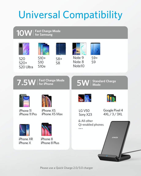 Anker <b>313</b> Wireless Charger (Stand)