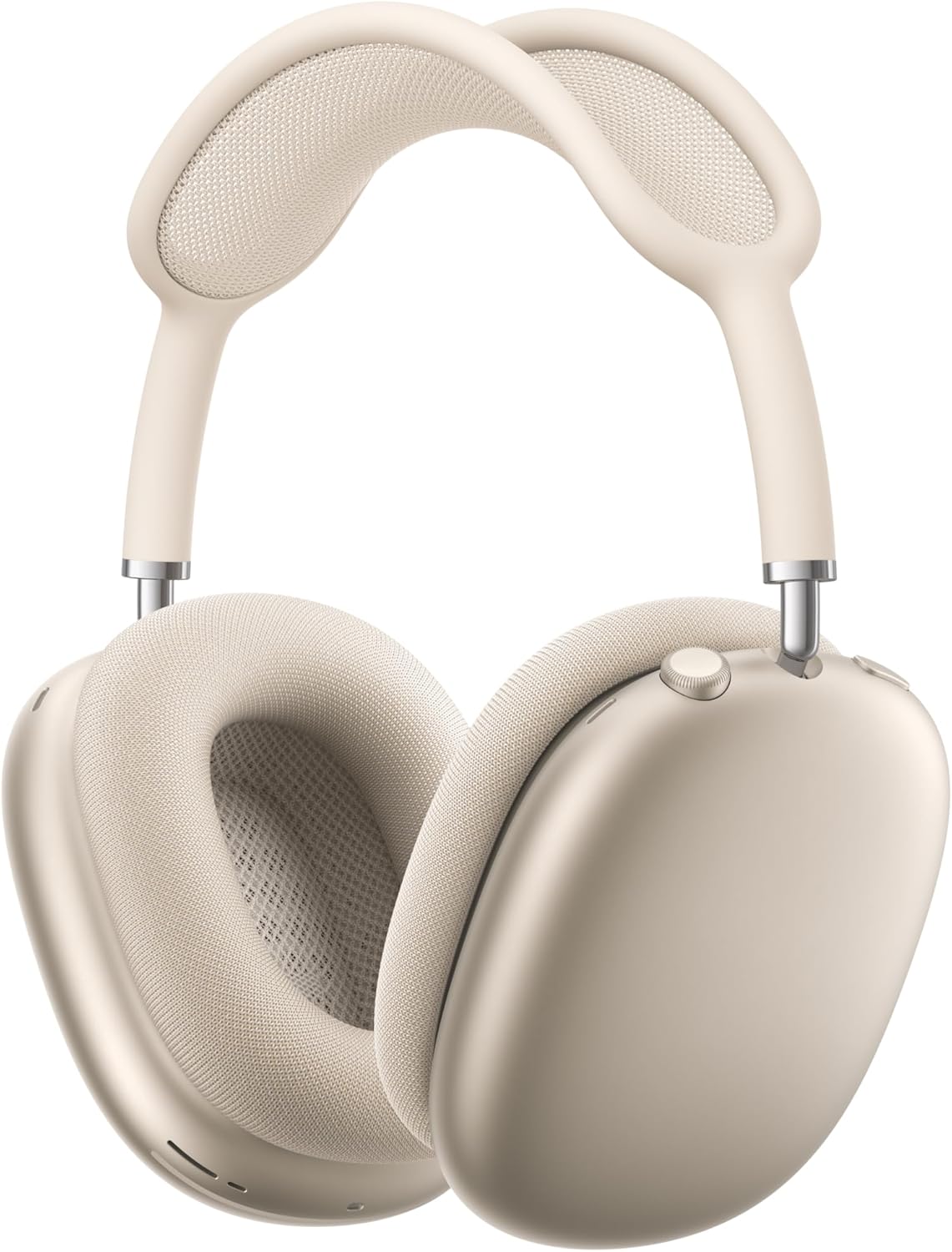 Apple AirPods Max Wireless Over-Ear Headphones, Active Noise Cancellation, Transparency Mode, Personalized Spatial Audio, USB-C Charging, Starlight