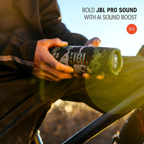 JBL Flip 7 Portable Waterproof Speaker, Squad - Certified Refurbished