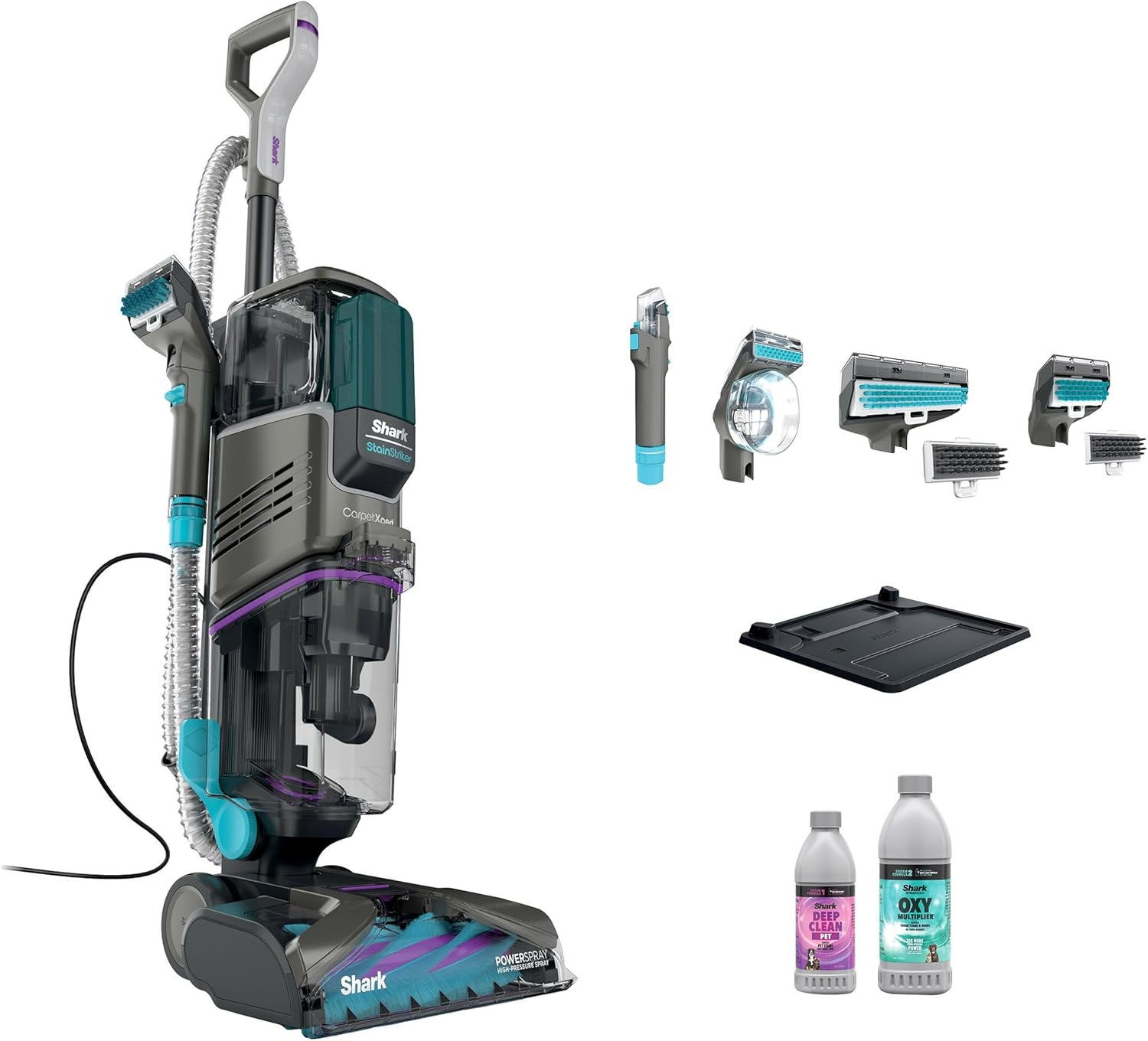 Shark CarpetXpert Carpet & Upholstery Cleaner with Stainstriker - Certified Refurbished