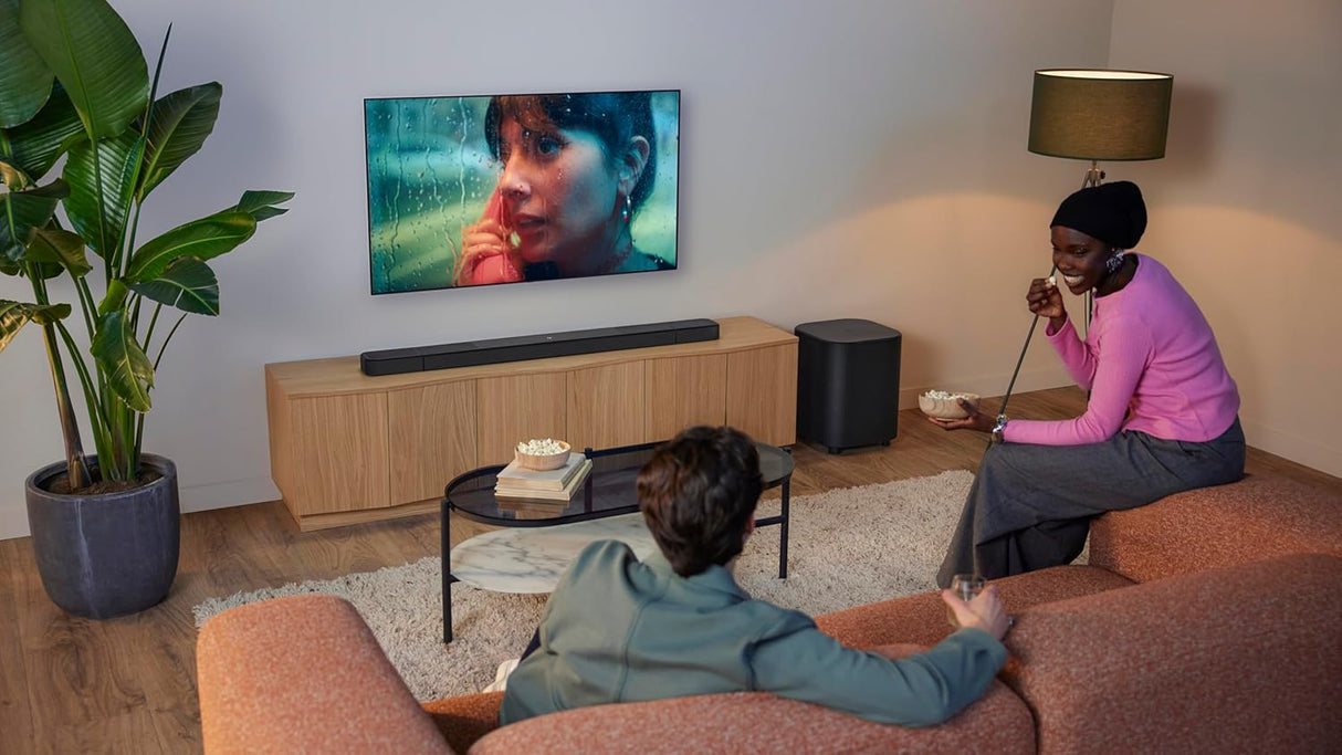 JBL 11.1.4 Ch Dolby Atmos MultiBeam Soundbar System, Black - Certified Refurbished