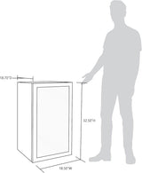 Newair Freestanding Beverage Fridge with Adjustable Shelves, 126 Cans - Certified Refurbished