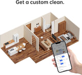 Dreame L10s Ultra Robot Vacuum and Mop Combo, Auto Mop Cleaning and Drying, Self-Refilling and Self-Emptying Base, 5300Pa Suction, AI Navigation