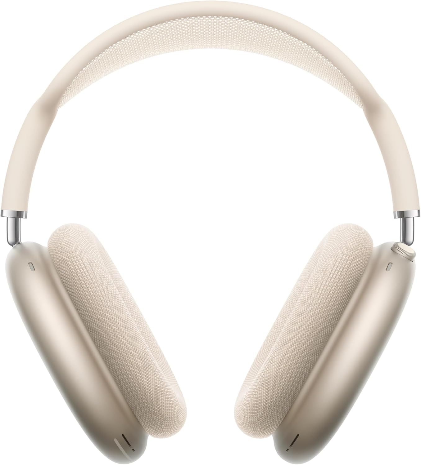 Apple AirPods Max Wireless Over-Ear Headphones, Active Noise Cancellation, Transparency Mode, Personalized Spatial Audio, USB-C Charging, Starlight