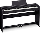 Casio Privia PX770BK 88-Key Digital Piano, Tri-Sensor Hammer Action, Damper Resonance, 3 Pedals, Concert Play, Black