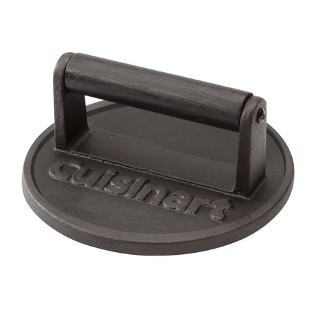 Cuisinart Cast Iron Smash Burger Press, 6.5" Dia