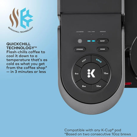 Keurig K-Mini Plus Single Serve K-Cup Pod Coffee Maker, Black - Certified Refurbished