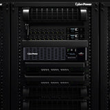CyberPower Smart App Sinewave UPS Battery Backup and Surge Protector, 1500VA/1500W, 8 Outlets, 2U Rack/Tower - Certified Refurbished