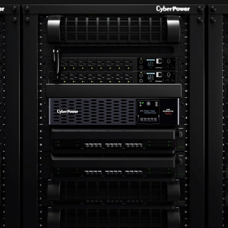 CyberPower Smart App Sinewave UPS Battery Backup and Surge Protector, 1500VA/1500W, 8 Outlets, 2U Rack/Tower - Certified Refurbished