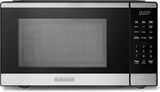 Black+Decker 0.9 Cu. Ft. Countertop Microwave Oven with 6 Auto Menus, Child Lock, Memory Function, 10 Power Levels - Certified Refurbished