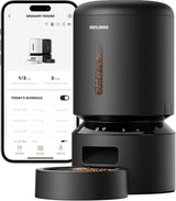 Petlibro Granary Automatic Pet Feeder, 5G Wi-Fi, 5L, Low Food Sensor, Black - Certified Refurbished
