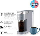 Keurig K-Iced Plus Single Serve Coffee Maker, Artic Gray - Certified Refurbished