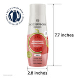 SodaStream Zero Strawberry Watermelon Drink Mix for Sparkling Water Makers, Pack of 4