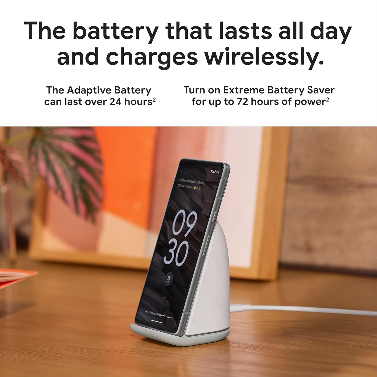 Google Pixel 7a Unlocked Android Smartphone, 128GB, Wide-Angle Camera, 24-Hour Battery, Tensor G2, Charcoal