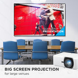 ViewSonic 5000 Lumens 1080p Laser Projector, White - Certified Refurbished