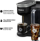 Keurig K-Mini Plus Single Serve K-Cup Pod Coffee Maker, Black - Certified Refurbished