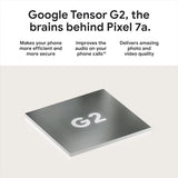 Google Pixel 7a Unlocked Android Smartphone, 128GB, Wide-Angle Camera, 24-Hour Battery, Tensor G2, Charcoal