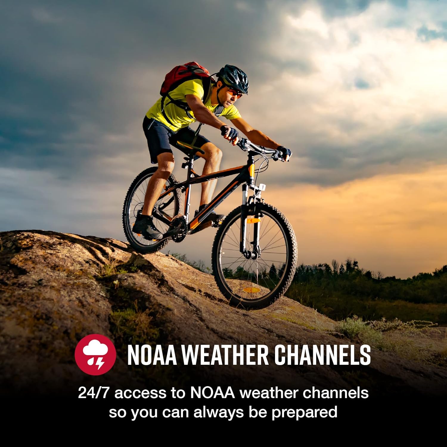 Cobra Two-Way Radios (3-Pack) IP67 Certified Waterproof Walkie Talkies, Up To 40 Mile Range and NOAA Weather Channels