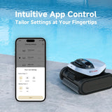 Dreame Z1 Pro Cordless Robotic Pool Cleaner, LiFi Remote Control, 8000 GPH Suction, Waterline Cleaning, Auto-Retrieval, Above and In-Ground Pools