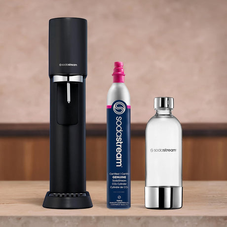 SodaStream Enso Sparkling Water Maker Starter Kit, Black
