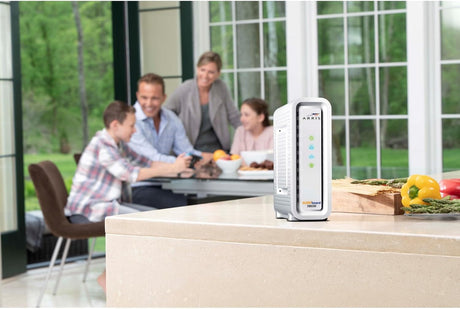 Arris SB8200 SURFboard Cable Modem Fast DOCSIS 3.1 32x8 Gigabit Max Internet Speed 1 Gbps  - Certified Refurbished
