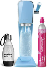 SodaStream ART Sparkling Water Maker Starter Kit, Misty Blue
