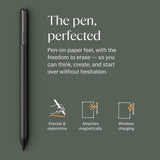 Remarkable Paper Pro Bundle, Includes 11.8" reMarkable Paper Pro Tablet, Marker Plus Pen, and a Book Folio Cover in Grey Polymer Weave - Refurbished
