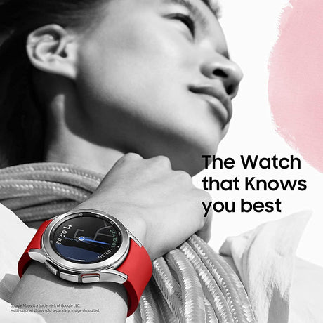 Samsung Galaxy Watch 4 Classic 46mm Smartwatch with ECG, GPS, Sleep & Fitness Tracking, Bluetooth, Google Assistant & Alexa, Black