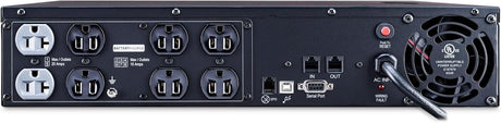 CyberPower PFC Sinewave UPS System, 2000VA/1540W, 8 Outlets, AVR, 2U Rack/Tower - Certified Refurbished