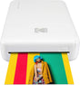 Kodak Mini 2 HD Wireless Portable Mobile Instant Photo Printer, 4PASS Tech, iOS & Android Compatible, White