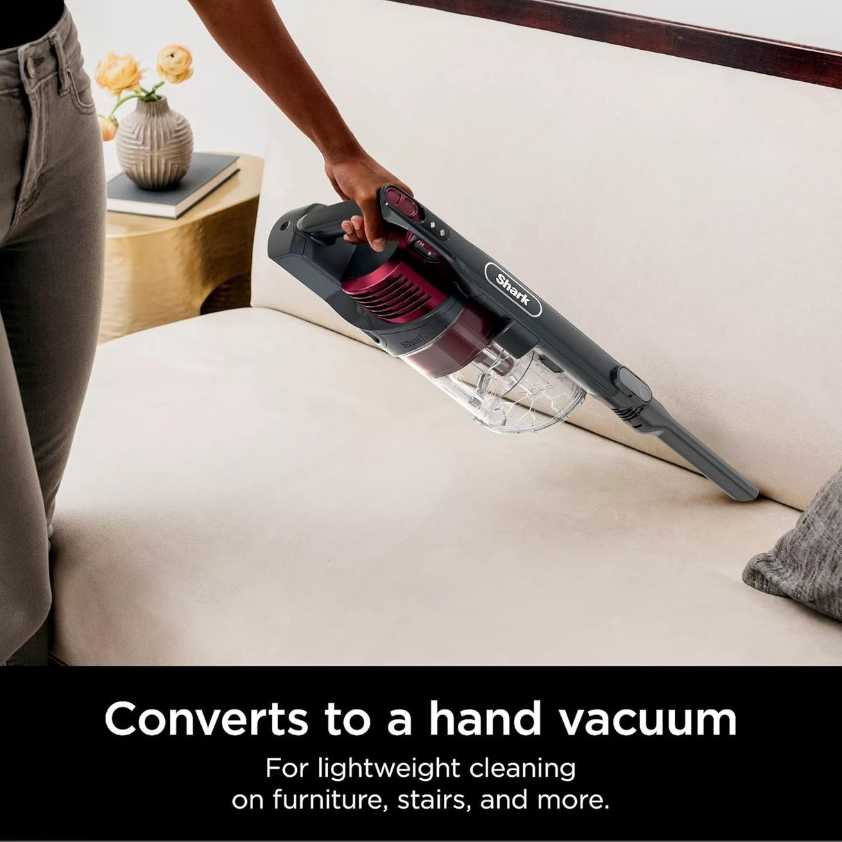 Shark Vertex Cordless MultiFlex Stick Vacuum with DuoClean PowerFins, Lightweight, Pet Hair, HEPA, 60 Min Run Time - Open Box