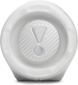 JBL Charge 6 Portable Waterproof Speaker with Built-in Powerbank, White - Certified Refurbished