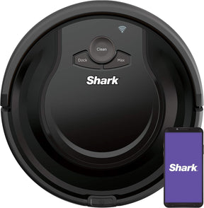Shark ION Robot, Wi-Fi Connected, 120min Runtime, Works with Alexa, Black - Open Box