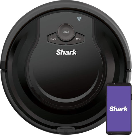 Shark ION Robot, Wi-Fi Connected, 120min Runtime, Works with Alexa, Black - Open Box