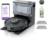Shark PowerDetect 2-in-1 Robot Vacuum and Mop with NeverTouch™ Base, Gaia Grey - Certified Refurbished