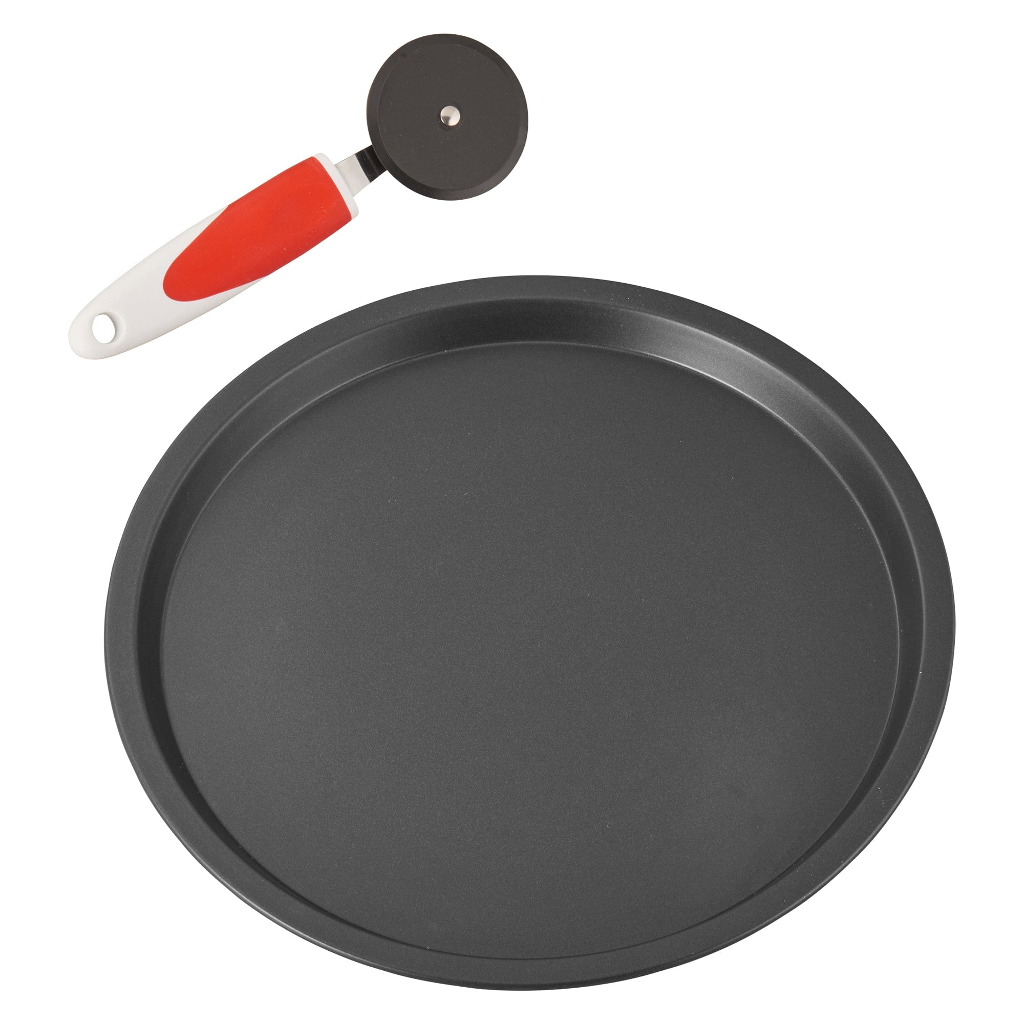 Ballarini Cookin'Italy by Henckels Pizza Pan Set with Pizza Cutter, Non-Stick, Made in Italy