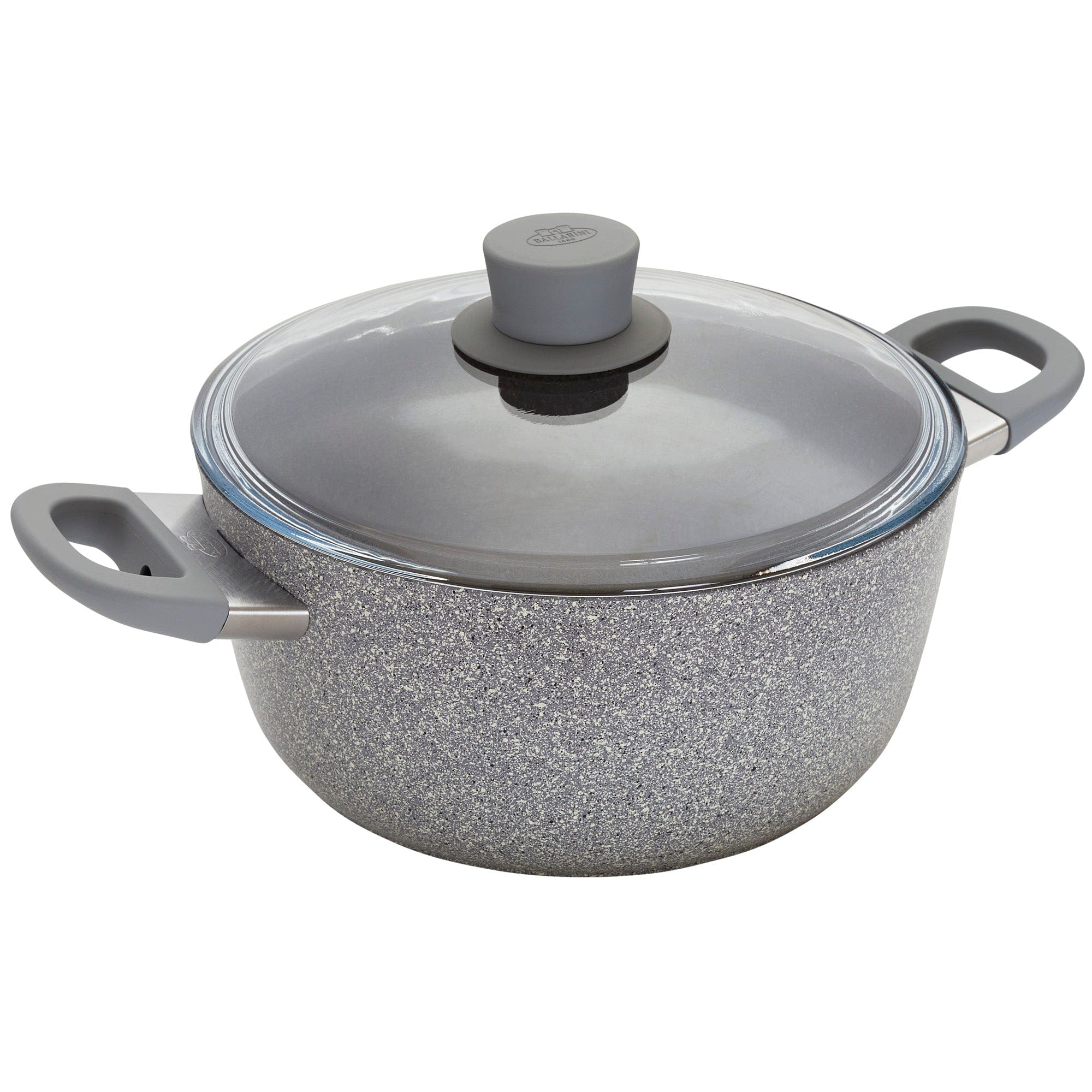 Ballarini Parma Plus by Henckels 4.9-qt Aluminum Nonstick Dutch Oven with Lid, Made in Italy